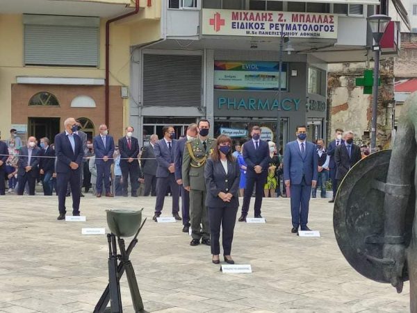 Ολοκληρώθηκε η επίσκεψη Σακελλαροπούλου στο Αγρίνιο