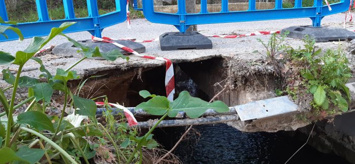 Γεφυράκι στα Δύο Ρέματα Αγρινίου: Πλήρη κατάρρευση – Από τον Ιανουάριο περιμένουν την επισκευή του!