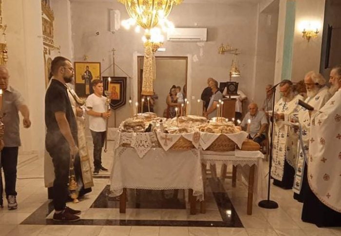 Πανηγυρίζει ο Ι.Ν. Αγίας Μαρίνας στην Ματαράγκα Αγρινίου