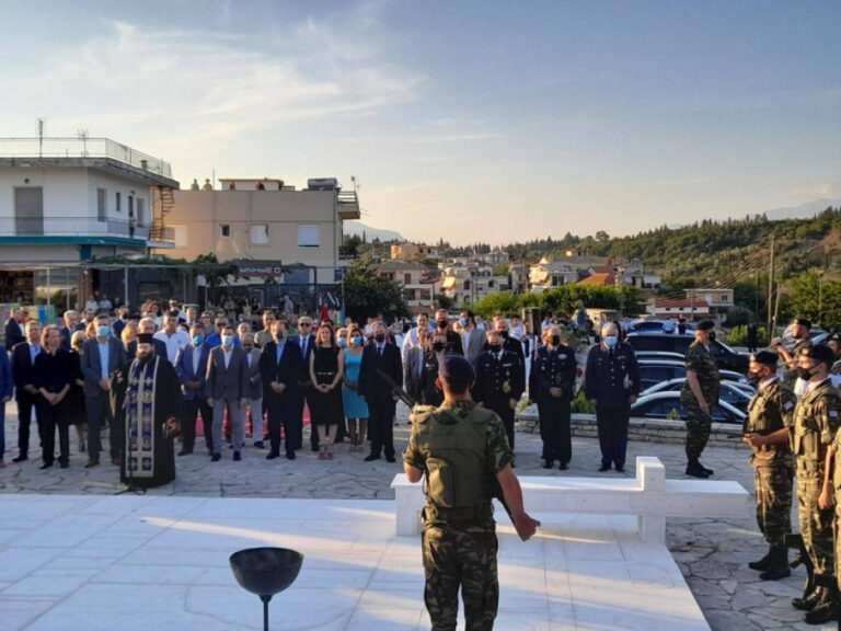 Παρουσία αντιδημάρχου Μεσολογγίου η εκδήλωση μνήμης πεσόντων Φιλελλήνων στο Δήμο Νικολάου Σκουφά