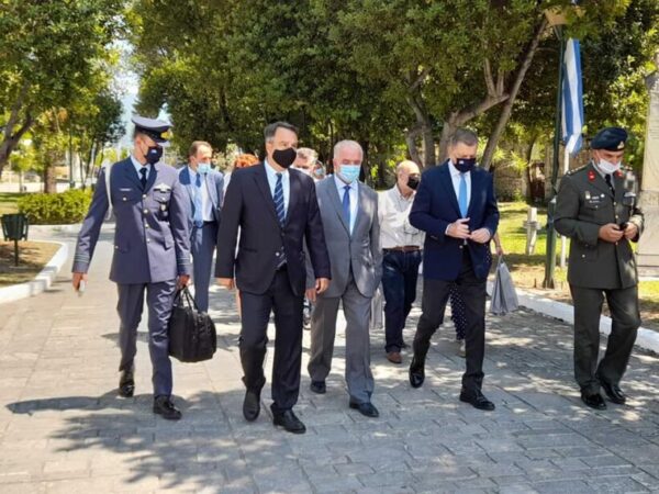 Μεσολόγγι: Η AHEPA τίμησε τους Αμερικανούς φιλέλληνες στον Κήπο των Ηρώων