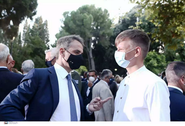 Στο Προεδρικό Μέγαρο ο Ναυπάκτιος αριστούχος μαθητής Δημήτρης Καρακώστας (φωτο)