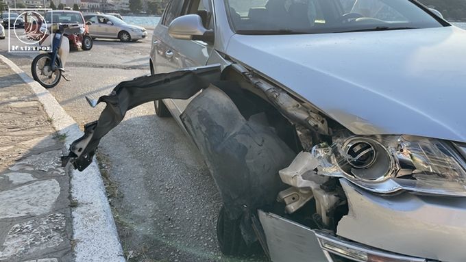 Τροχαίο  στην παραλία της Αμφιλοχίας
