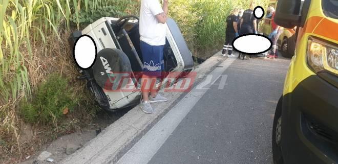 Δυτ. Ελλάδα-Τραγωδία: Μία γυναίκα νεκρή σε τροχαίο [Εικόνες]