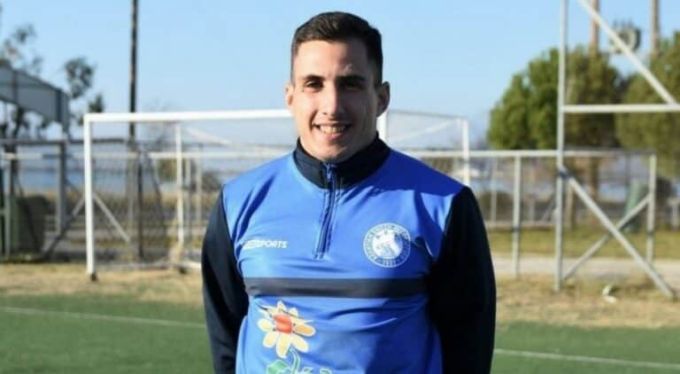 Ο Σπύρος Σωτηρόπουλος στην ομάδα του Παναγρινιακού