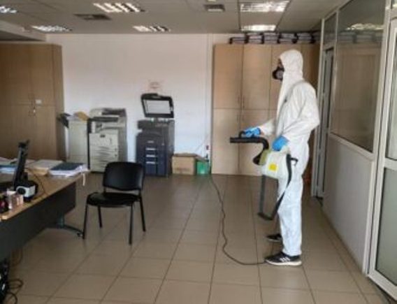 Ξηρόμερο:Απολυμάθηκε το Δημαρχείο λόγω κρούσματος κορωνοϊού σε υπάλληλο