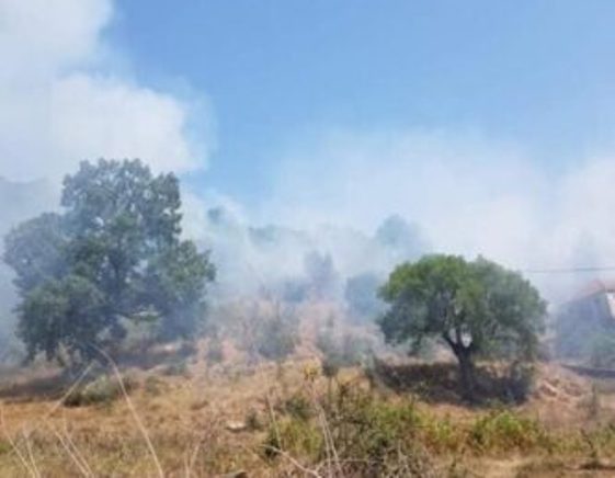 Κάτοικοι έσβησαν τη φωτιά στο Καραϊσκάκη Ξηρομέρου