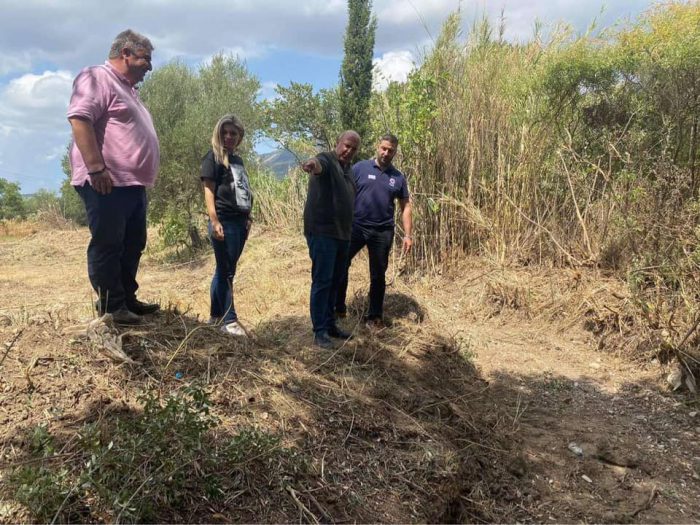 Εργασίες για την αντιπλημμυρική θωράκιση του Δήμου Ναυπακτίας