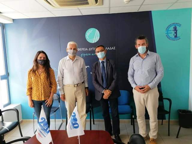Συνάντηση του Αντιπεριφερειάρχη Φωκίωνα Ζαΐμη με τον Γενικό Διευθυντή της “Airport Regions Council”