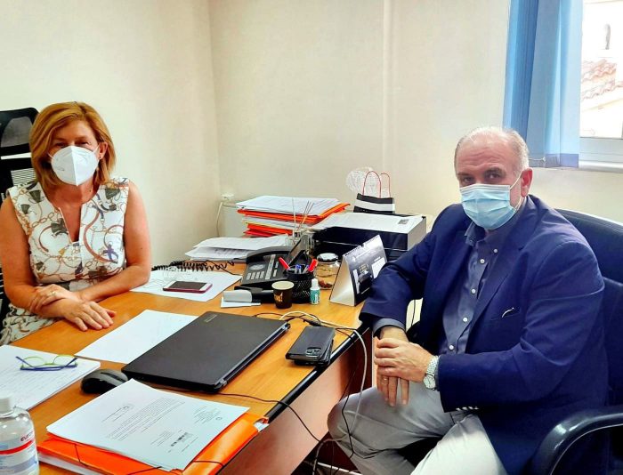 Νέα συνάντηση του Κώστα Λύρου με την διοικήτρια του Νοσοκομείου Μεσολογγίου