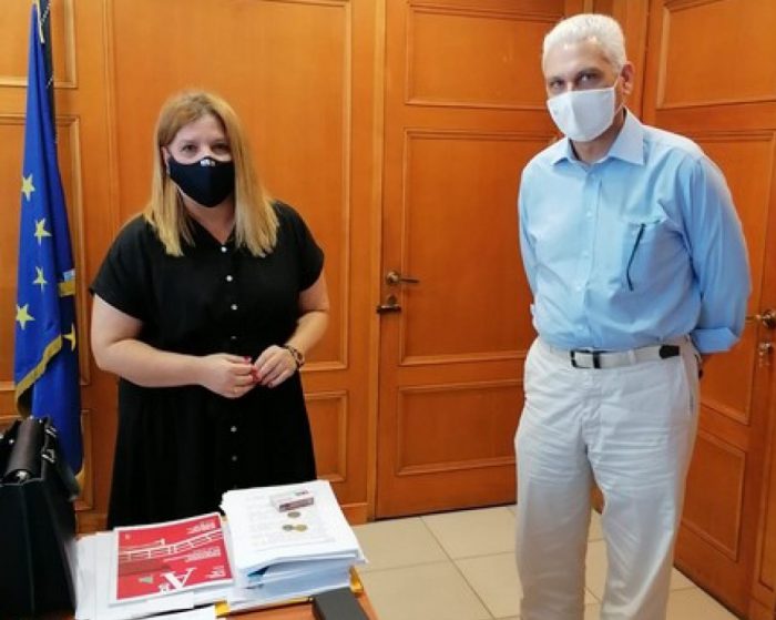Συνάντηση Φ. Ζαΐμη με Μ. Συρεγγέλα στο πλαίσιο του προγράμματος «Περιφέρεια 4.0»