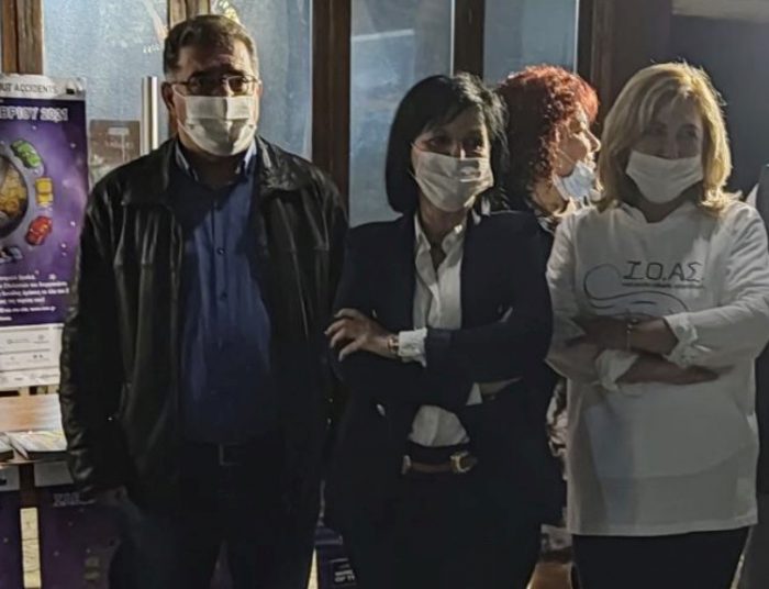Η Αντιπεριφερειάρχης Π.Ε. Αιτωλοακαρνανίας, Μαρία Σαλμά, συμμετείχε στη δράση «Νύχτα χωρίς Ατυχήματα»
