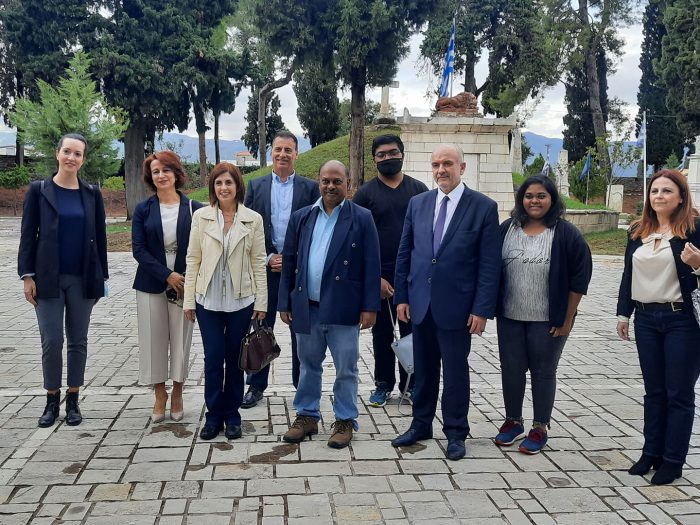 Στο Μεσολόγγι ο Πρέσβης της Ινδίας στην Ελλάδα Mr Amrit Lugun