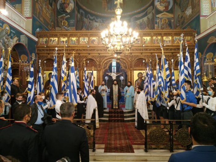 28η Οκτωβρίου – Αγρίνιο: Η Δοξολογία στη Μητρόπολη (ΦΩΤΟ)
