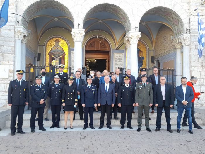 Εορτή του Αγίου Αρτεμίου προστάτη της Αστυνομίας στην Ι.Π. Μεσολογγίου