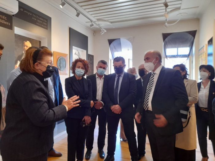 Μεσολόγγι-Αυτοψία στο μουσείο έκανε η Λίνα Μενδώνη