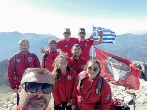 Ανάβαση της ΕΟΕΔ Μεσολογγίου στην κορυφή Κόρακας