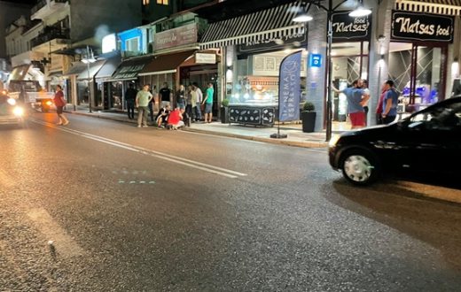 Παράσυρση πεζής στο κέντρο της Αμφιλοχίας