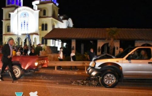 Τροχαίο στο Κεφαλόβρυσο Αιτωλικού