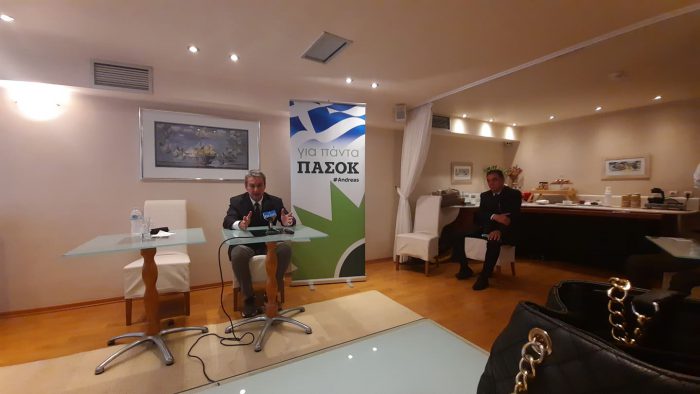 Αγρίνιο:Συνέντευξη τύπου Α. Λοβέρδου