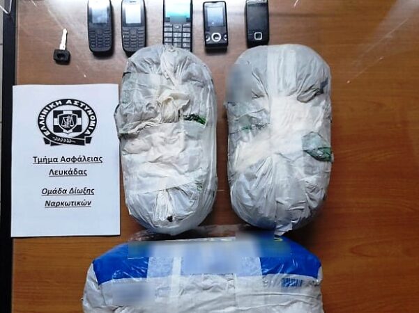 Συλλήψεις για διακίνηση ναρκωτικών σε Λευκάδα και Ιωάννινα