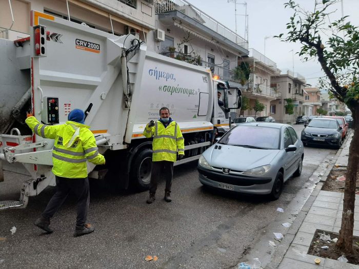 Έφτασαν σήμερα στο Δήμο Ι.Π. Μεσολογγίου τα απορριμματοφόρα από το Δήμο Αθηναίων