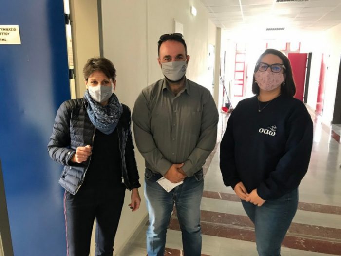 Ευχαριστήριο του Καλλιτεχνικού Γυμνασίου στις εταιρείες ΣΑΩ ΑΒΕΕ και ΑΜΑΛΘΕΙΑ ΑΕ