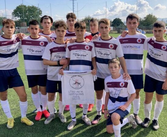 Ο Αστέρας Μεσολογγίου τιμά τον 16χρονο Κωνσταντίνο που έφυγε από τη ζωή