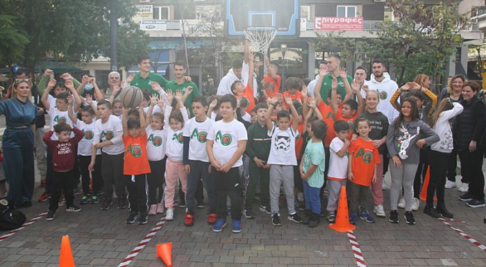 Με  επιτυχία η εκδήλωση του ΑΟ Αγρινίου στην πλατεία Δημοκρατίας