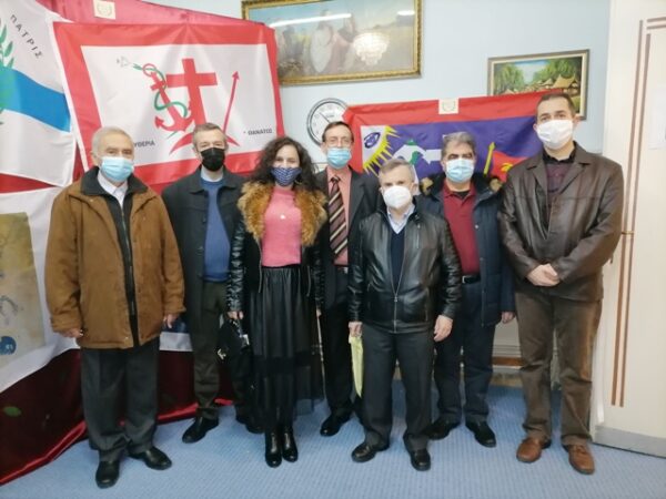 Η Αμαλία Βούλγαρη – Πολονύφη στα εγκαίνια έκθεσης της ΧΕΝ Αγρινίου