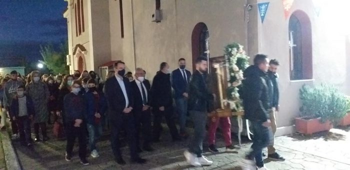 Λιτάνευση της Εικόνας Αγίου Νικολάου Καλυβίων