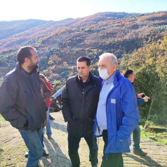 Λέκκας, Φαρμάκης και Παπαναστασίου στις περιοχές που επλήγησαν του Δήμου Αγρινίου