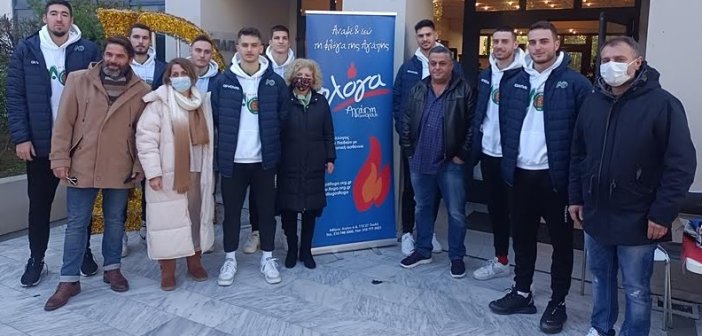 Την προσπάθεια του Συλλόγου Γονέων Παιδιών με νεοπλασματική Ασθένεια “Η Φλόγα” στηρίζει ο ΑΟ Αγρινίου