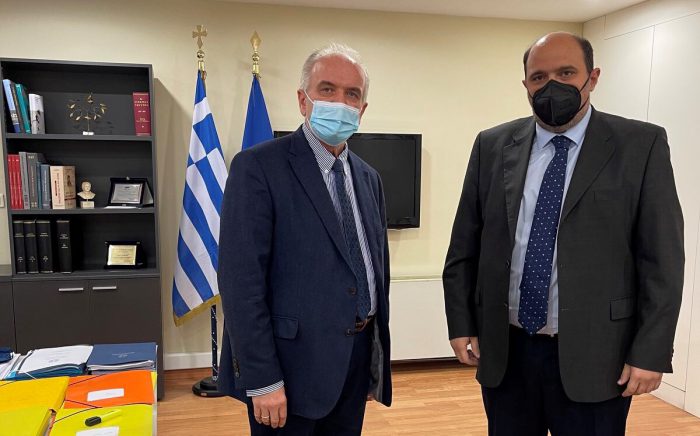 Συναντήσεις Κώστα Λύρου με Στυλιανίδη και Τριαντόπουλο για την «θωράκιση» του Δήμου Ι.Π Μεσολογγίου