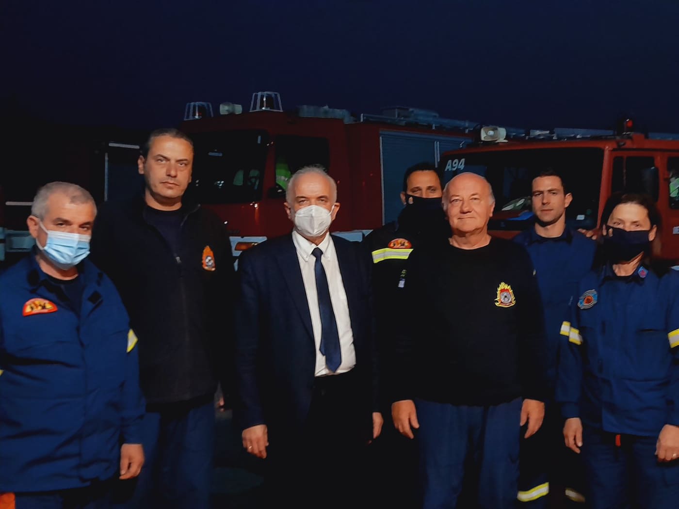 Κώστας Λύρος: « Καθοριστική η συμβολή της Πυροσβεστικής και η ετοιμότητα που επέδειξε στην διαχείριση των συμβάντων του 2021»