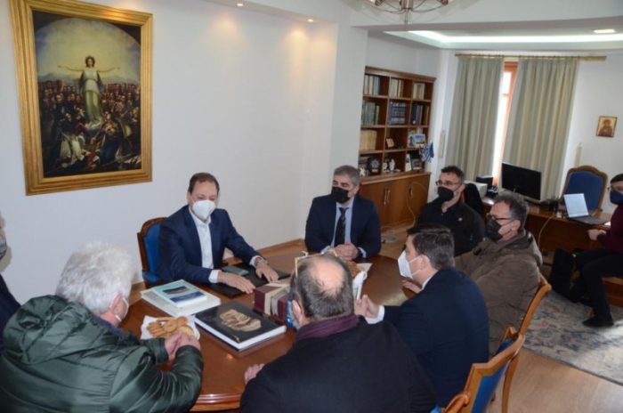 Συνάντηση Σπ. Λιβανού με την Επιτροπή Αγώνα ενάντια στην Π.Ο.Α.Υ. Εχινάδων Νήσων