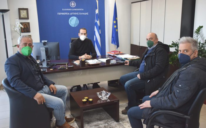 Η αποκατάσταση της Γέφυρας Ευήνου μοναδικό θέμα της συνάντησης του Δημάρχου Β.Γκίζα με τον Περιφερειάρχη Ν.Φαρμάκη