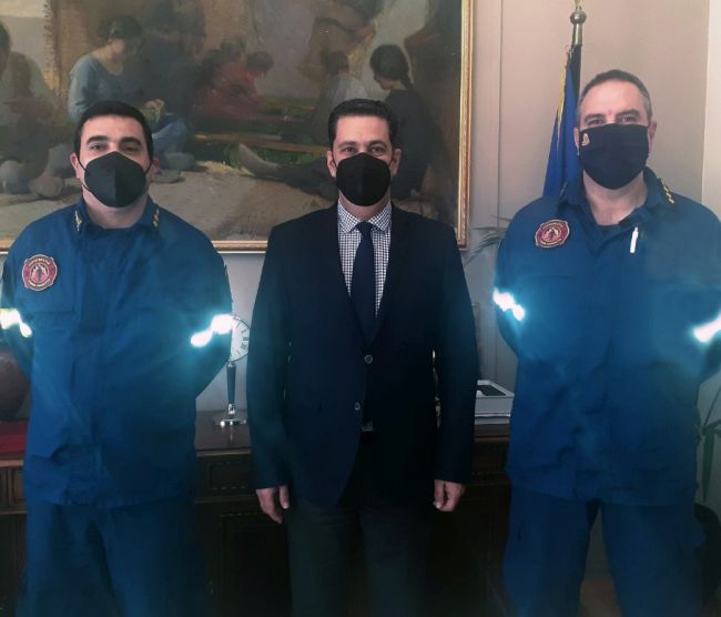 Συνάντηση Παπαναστασίου με τον νέο Διοικητή Π.Υ. Αιτωλ/νίας Χαραλάμπη Παλουκτσόγλου