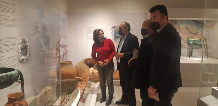 Επίσκεψη κλιμακίου της παράταξης Δικαίωμα στην Πρόοδο, στο Αρχαιολογικό Μουσείο Μεσολογγίου