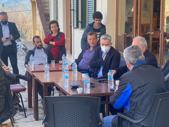 Ξανά στη Μακρινού Αγρινίου ο καθηγητής Ευθ. Λέκκας για τις καταστροφές από τις πλημμύρες