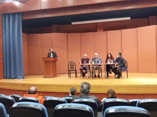 Παρουσιάστηκε στο Μεσολόγγι“Η αχρείαστη Χρεοκοπία και το σιωπηλό Πραξικόπημα” – Το βιβλίο του Σ. Καψώχα