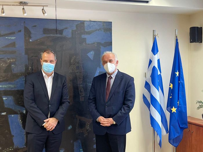 Συνάντηση Λύρου-Βλαστού για την αξιοποίηση εκτάσεων του Μεσολογγίου