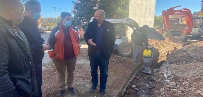 Με ταχείς ρυθμούς η επέκταση της αποχέτευσης στην περιοχή Σκα Ναυπάκτου