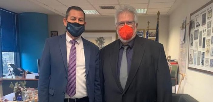 Διευκρινήσεις για την αξιολόγηση του προγράμματος Νέων Αγροτών στη συνάντηση Θ. Βασιλόπουλου- Δ. Παπαγιαννίδη