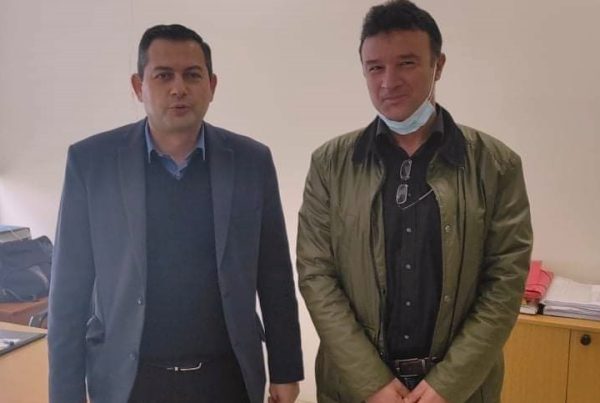 Συνάντηση Αντιπεριφερειάρχη Θ. Βασιλόπουλου με το νέο Διευθυντή ΕΛΓΑ Πατρών Γ. Τσιλιγιάννη