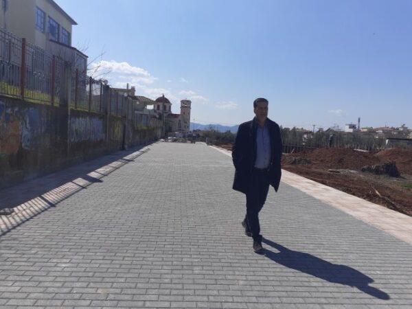 Σε εξέλιξη είναι οι εργασίες για τη διάνοιξη οδών στο 16ο Δημοτικό Σχολείο Αγρινίου
