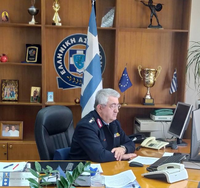 Ο Γενικός Περιφερειακός Αστυνομικός Διευθυντής Δ.Ε Υποστράτηγος Απόστολος Μαρτζάκλης για την 25η Μαρτίου