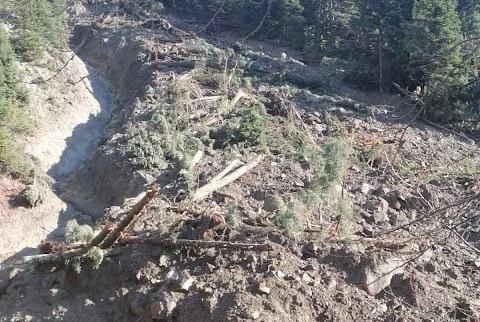 Χαλίκι Θέρμου: Ανάγκη να αποκατασταθεί η κατολίσθηση και να ανοίξει ο δρόμος