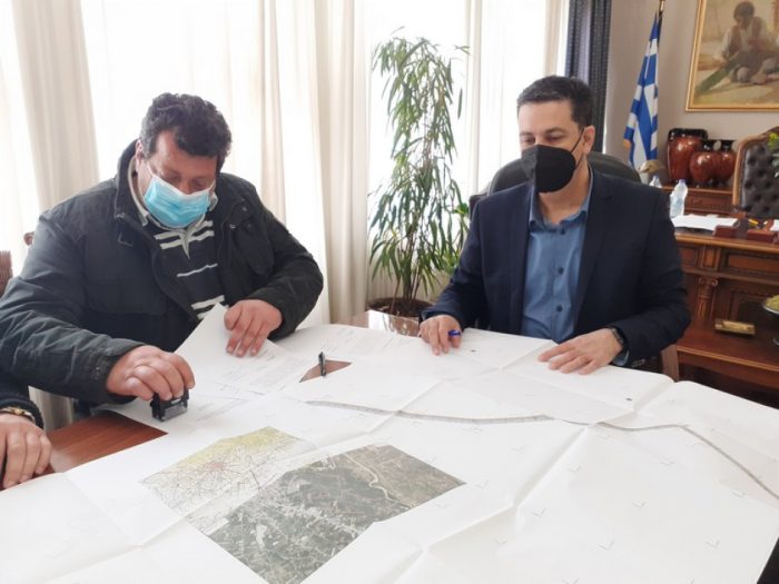 Κατασκευή δικτύου πεζοδρόμων και ποδηλατόδρομου στον Αγ. Ιωάννη Ρηγανά Αγρινίου