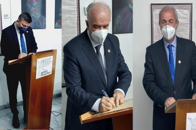 Οι δήμαρχοι Μεσολογγίου, Ξηρομέρου και Θέρμου στην ιστορική αναβίωση της ‘Α Εθνοσυνέλευσης